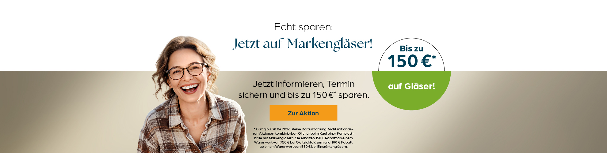 Aktuelle Aktion von Müllerbrillen